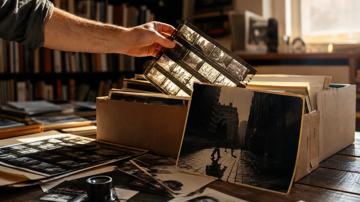 Photographe : le regard d'auteur à travers les archives